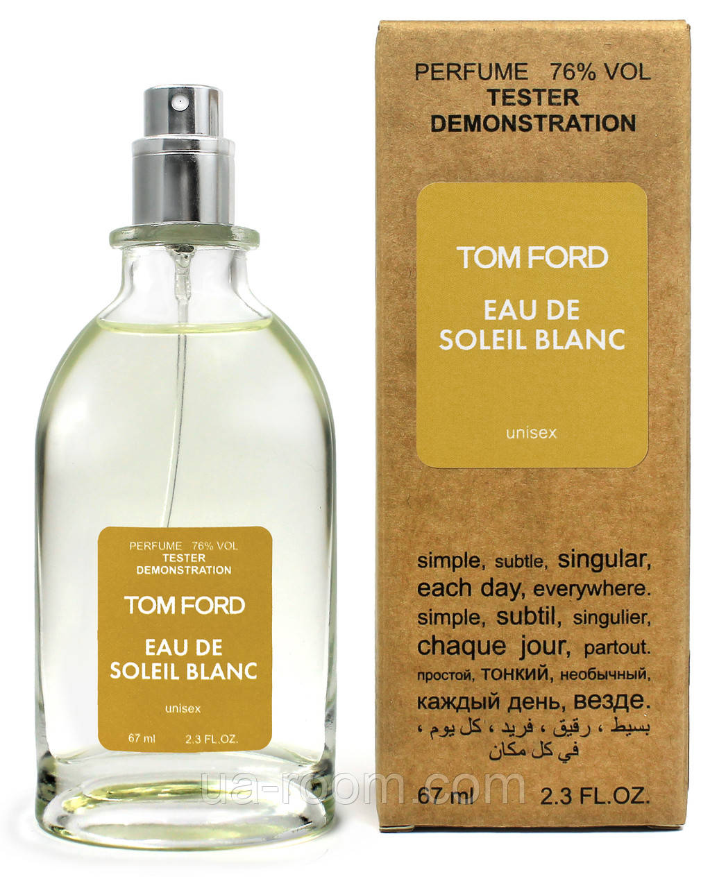Тестер унісекс Tom Ford Soleil Blanc, 67 мл.