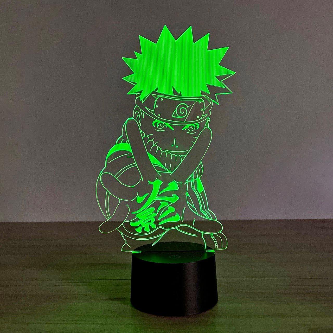 Змінна пластина для 3D-світильників "Наруто" 3DTOYSLAMP