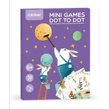 Набір міні ігор "Малюю по точках" Mideer Toys,