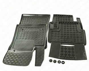 Комплект килимків (гумові, комплект 5 шт) на Renault Megane IV *sedan* 2016-> - Avto-Gumm - AG11644