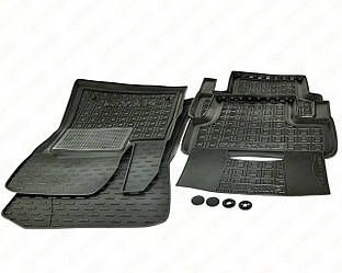 Комплект килимків (гумові, комплект 5 шт) на Renault Megane IV *hatchback* 2016-> - Avto-Gumm - AG11570