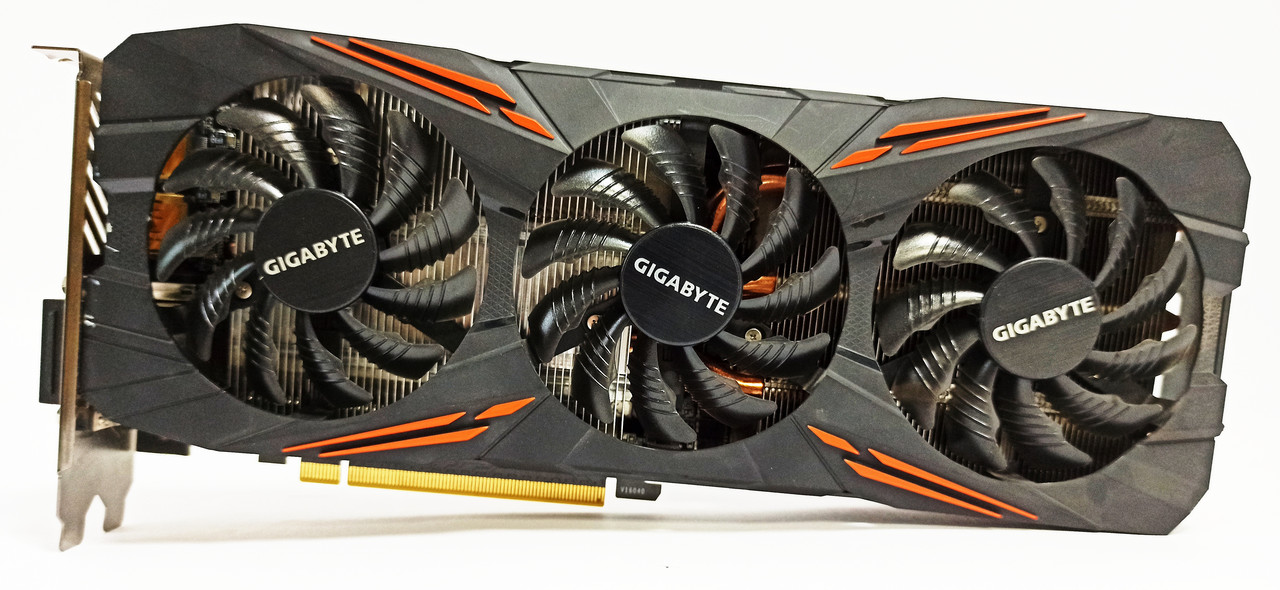 Відеокарта Gigabyte GTX 1080 (8Gb/GDDR5X/256bit) GV-N1080WF3OC-8GD БУ