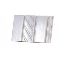 Планка "Софіт" 3,0 м*0,305 м (0,915 кв. м) частково перфоров. (білий) RAINWAY(упак.22шт)