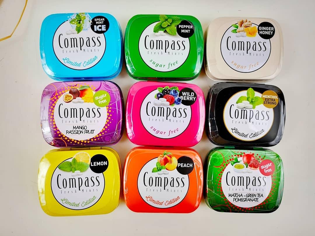 Купити Льодяники "Powermints" Compass Menthol Extra Strong (ментол екстра), ціна 44 ₴ Prom.ua