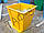 Сміттєвий бак (контейнер) для ТПВ 0,75 м. куб. метал 2,0 мм, фото 8