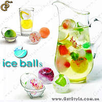 Формы для льда Ice Balls 4 шт