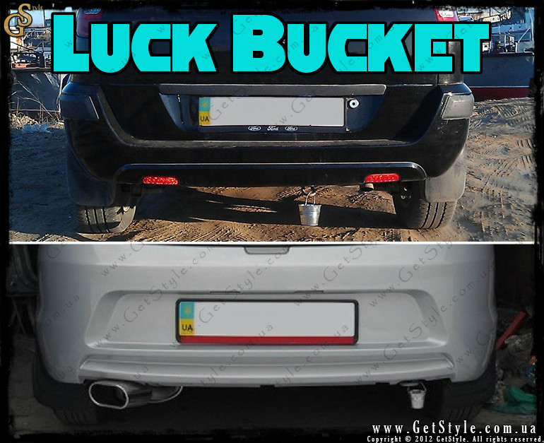 Ведерце для машины Luck Bucket сувенир удачи - фото 5 - id-p1305303915