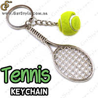 Брелок Теннисная ракетка Tennis Keychain