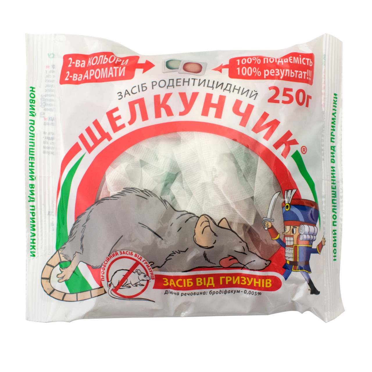 Тесто от крыс и мышей Щелкунчик 250 г - фото 1 - id-p321166317