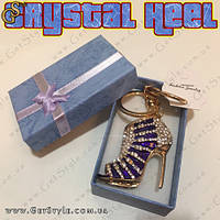 Брелок Хрустальная туфелька Crystal Heel подарочная упаковка