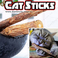 Деревянные палочки для котов - "Cat Sticks" - 5 шт.