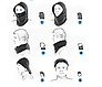 Балаклава флісова регульована POLAR FLEECE ADJUSTABLE BALACLAVA колір койот ROTCHO США, фото 6