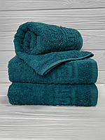 Махровое полотенце для рук морская волна, 40*70 см, Туркменистан, 430 гр\м2