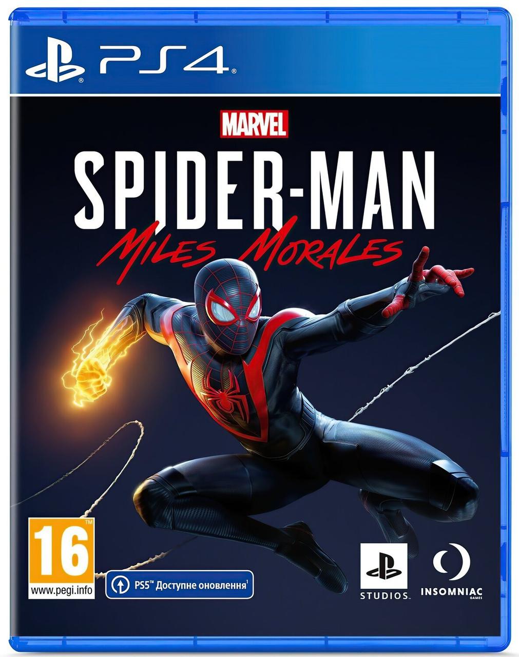 Гра Marvel Spider-Man: Miles Morales (PS4, Російська версія)