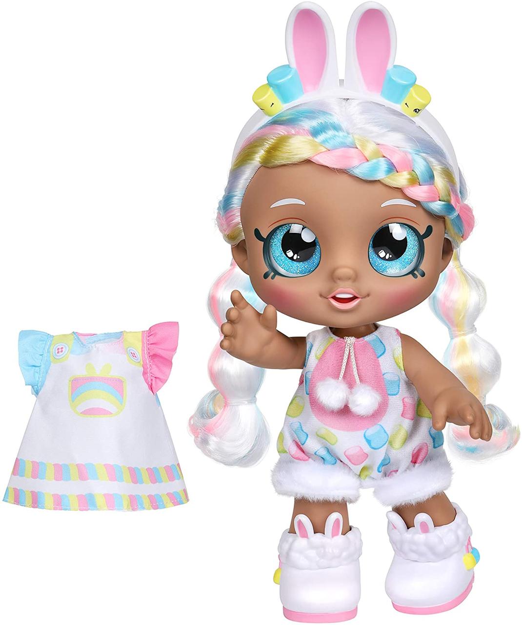 Лялька Кінді Кидс Маршу Мелло Moose Toys Kindi Kids Dress Up Friends Marsha Mello Bunny