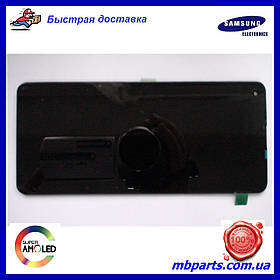 Дисплей з сенсором Samsung А215 Galaxy А21 Black, GH82-22836A, оригінал без рамки!