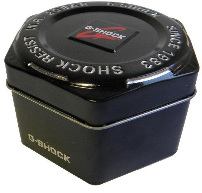 Подарочная коробка для часов CASIO G-SHOCK, шестигранная, металлическая ( код: IBW538B ) - фото 1 - id-p1305340446