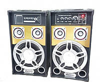 Активная акустическая система Ailiang UF-801A-DT 2 Колонки Karaoke, Bluetooth, MP3, USB, SD, AUX, FM Радио+ Пу