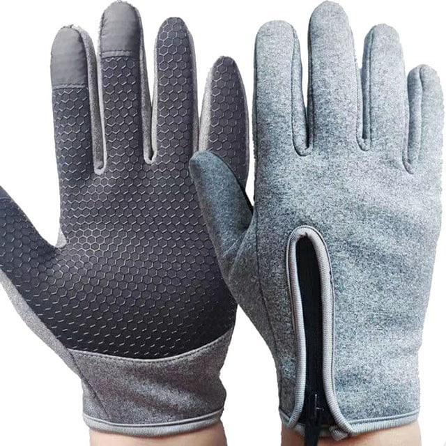 Рукавички Softshell Windstopper сірі розмір L (wind-grey-l)
