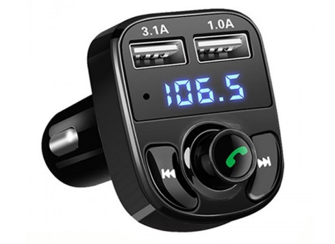 FM модулятор CAR X8+bluetooth