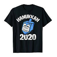 Футболка с новогодним принтом "Hanukkah 2020" Push IT