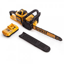 Пила ланцюгова акумуляторна DeWALT DCM575X1/ Девольт ДСМ575Х1 з акумулятором і зарядним пристроєм