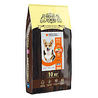 Сухий корм Home Food для дорослих собак середніх порід з індичкою і лососем 10кг