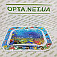 Водяний килимок з рибками 66х55 см Синій, фото 3