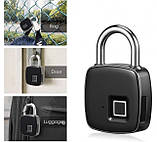 Розумний замок із відбитком пальця finger lock P3, фото 6