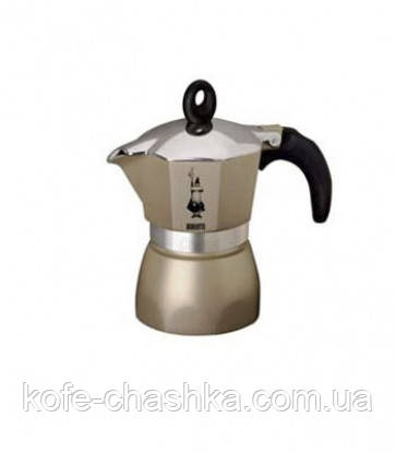 Кавоварка мока Bialetti Dama Glamour на 3 чашки, перламутрова