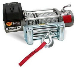 Лебідка електрична T-Max EW-12500 - 12 вольт / 5665 кг - 12500 lb IMPROVED