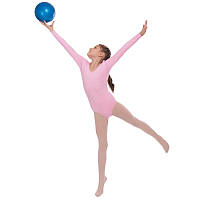 Мяч для художественной гимнастики 20см C-6272, Синий