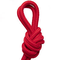 Скакалка для художественной гимнастики 3м Lingo C-5515, Малиновый Красный