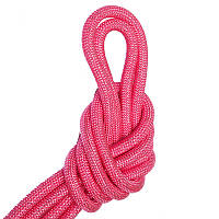 Скакалка для художественной гимнастики с люрексом l-3м C-0371 (3м, d-15мм), Розовая