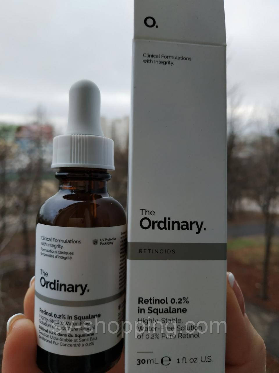 Сироватка з ретинолом для обличчя 0,2% The Ordinary Retinol 0.2% in Squalane ретинол 0,2%