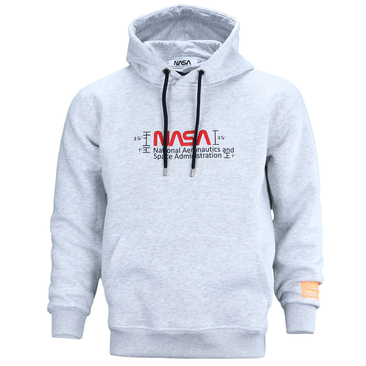 Худі осінь-зима чоловічі бел меланж NASA №2 Т-2 WTGRI XXL(Р) 20-587-203
