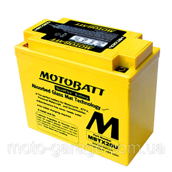 Акумулятор Motobatt MB MBTX20U
