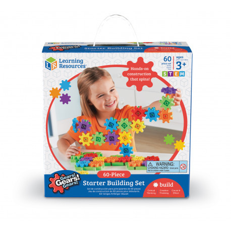 Конструктор "Чарівні шестерні. 60 деталей" Learning resources LER 9148