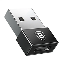 Переходник адаптер Baseus Exquisite USB на Type-C (CATJQ-A01)