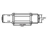 Лебідка автомобільна T-Max EW-9500 - 12V / 4310 кг - 9500 lb IMPROVED, фото 4