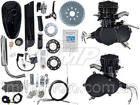 Велокомплект бензиновий 80 куб/ящик 47 мм чорний зі стартером, фото 2