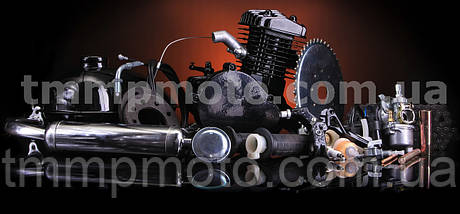 Велокомплект бензиновий 80 куб/ящик 47 мм чорний зі стартером, фото 2