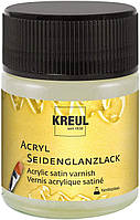 Лак акриловий синтетичний САТИНОВИЙ (напівглянцевий) для живопису, 50мл, C. Kreul HOBBY LINE