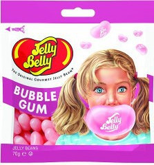Цукерки Jelly Belly Bubble Gum «Со смаком жуйки» (100 г)