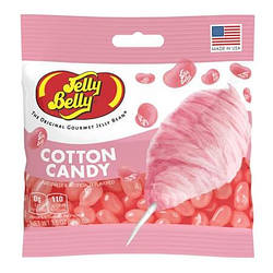 Цукерки Jelly Belly Cotton Candy «Со смаком цукрової вати» (100 г)