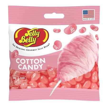 Конфеты Jelly Belly Cotton Candy «Со вкусом сахарной ваты» (100 гр.) - фото 1 - id-p1305668703