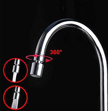Аератор для крана, змішувача Water pressure for tap 7129, фото 3