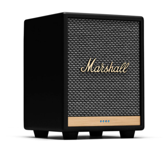 Колонка Marshall Uxbridge Voice Black з голосовим помічником Google Assistant