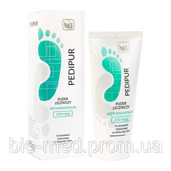 Pedipur — порошок для рук і ніг у разі гіпергідрозу, 60 г, фото 1