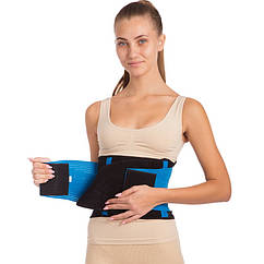 Пояс для корекції фігури жіночий planeta-sport SHAPE TRAINER SIBOTE ST-2036 L-XL Чорно-синій, 2352148 — 712